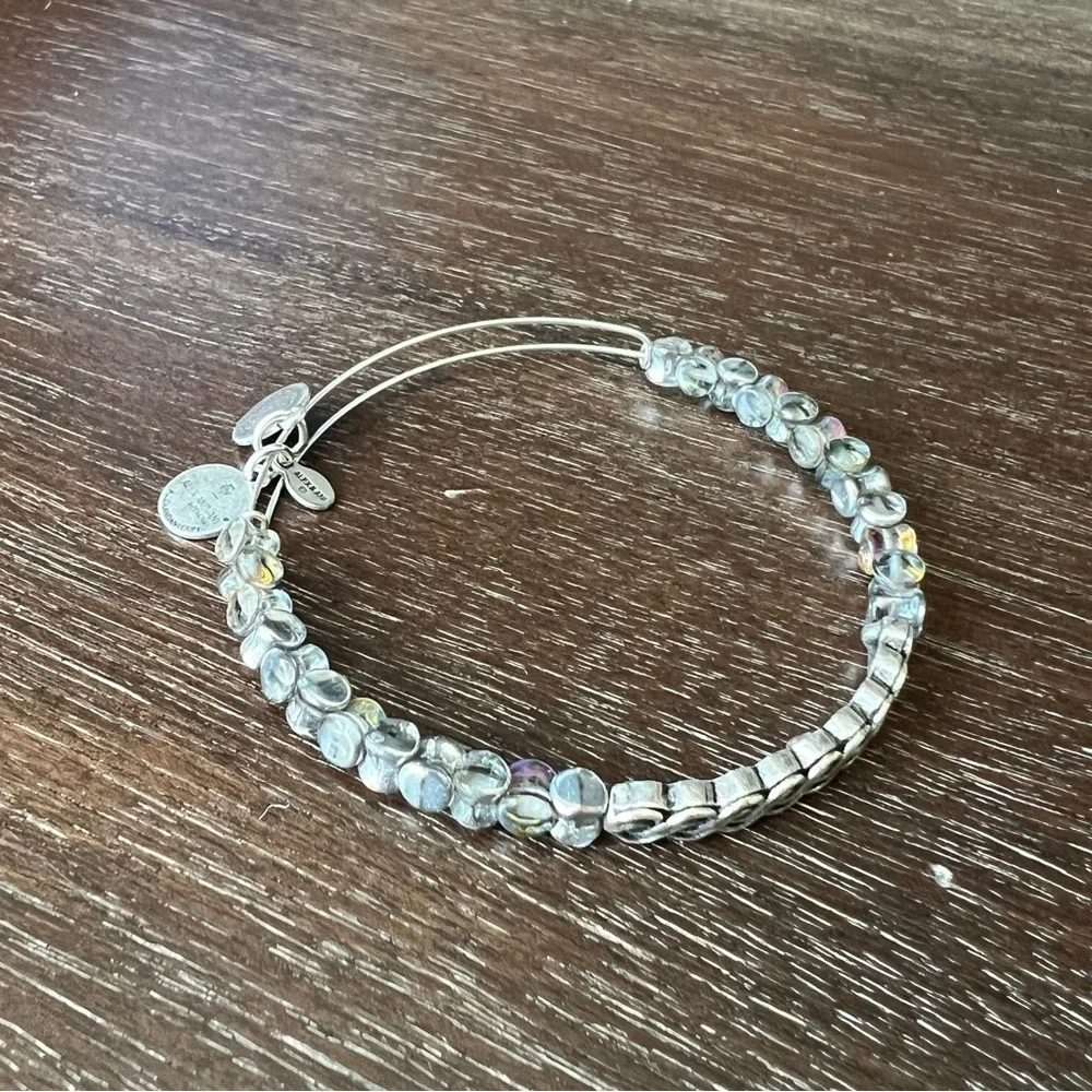 Alex and Ani Silver Indie Spirit Prism Winding Road Bracelet